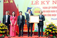 Phú Thọ: Trường THPT Thanh Thủy đón nhận Huân chương Lao động hạng Nhất ảnh 3 Phú Thọ: Trường THPT Thanh Thủy đón nhận Huân chương Lao động hạng Nhất ảnh 3