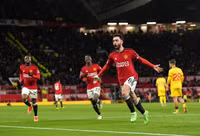 Chùm ảnh: Man Utd thắng nhọc nhằn đội cuối bảng Ngoại hạng Anh 