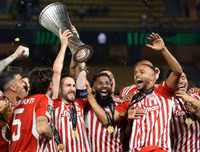 Chùm ảnh: Vô địch UEFA Conference League, Olympiacos làm nên lịch sử 