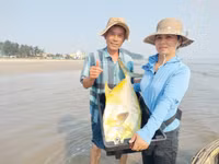 Ngư dân Hà Tĩnh trúng đậm mẻ cá vàng dương, thu lợi hơn 300 triệu đồng