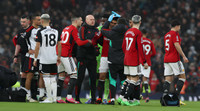 Chùm ảnh: Maguire ghi bàn, Man Utd vẫn thua sốc Fulham 