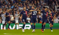 Chùm ảnh Newcastle gây ‘địa chấn’ tại Champions League