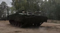 Hàng chục xe chiến đấu bộ binh BMP-3 tham chiến