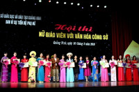 Hội thi “Nữ giáo viên với văn hóa công sở” tỉnh Quảng Ninh thành công tốt đẹp ảnh 5 Hội thi “Nữ giáo viên với văn hóa công sở” tỉnh Quảng Ninh thành công tốt đẹp ảnh 5