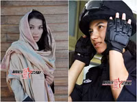 Nữ cảnh sát nóng bỏng nhất khu tự trị Tân Cương ảnh 5