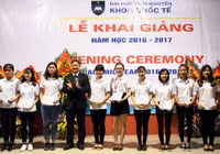 Khoa Quốc tế - Đại học Thái Nguyên khai giảng năm học mới ảnh 4