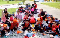 Ngộ nghĩnh học sinh Tiểu học trong hoạt động giáo dục ngoại khóa ảnh 11