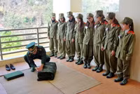 Sinh viên Tây Bắc trong màu áo lính ảnh 8