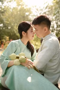 Bộ ảnh cưới đơn giản của thủ môn Hoàng Anh Gia Lai khiến ai nấy trầm trồ