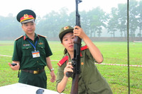 Những quán quân Hội thao GDQP-AN học sinh dần xuất hiện ảnh 12