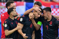 Chùm ảnh: Croatia nguy cơ bị loại ngay vòng bảng EURO 2024 