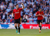 Chùm ảnh: Man United lầm lũi rời sân dù vào chung kết FA Cup