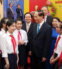 Bộ trưởng Bộ GD&ĐT Phùng Xuân Nhạ gửi thư chúc mừng nhân dịp năm học mới 2017-2018 ảnh 3  Bộ trưởng Bộ GD&ĐT Phùng Xuân Nhạ gửi thư chúc mừng nhân dịp năm học mới 2017-2018 ảnh 3