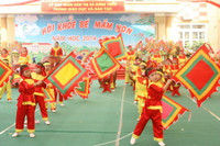 Hội khỏe bé mầm non: Đôi mắt tròn xinh, đôi chân nhanh nhẹn ảnh 1