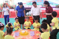 Hội khỏe bé mầm non: Đôi mắt tròn xinh, đôi chân nhanh nhẹn ảnh 14