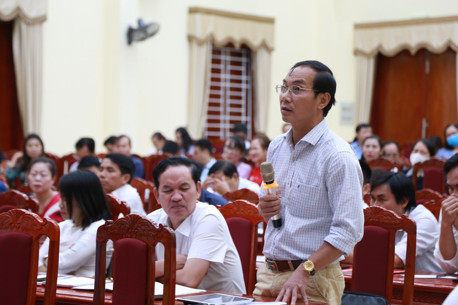 Tại hội nghị đã nhận được nhiều ý kiến đóng góp từ các cán bộ quản lý giáo dục trong việc góp phần nâng cao chất lượng giáo dục cho địa phương.