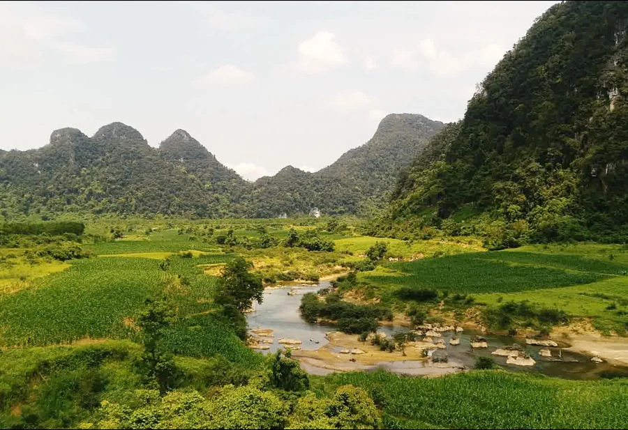 Một trong những vị trí được đoàn làm phim chọn làm bối cảnh