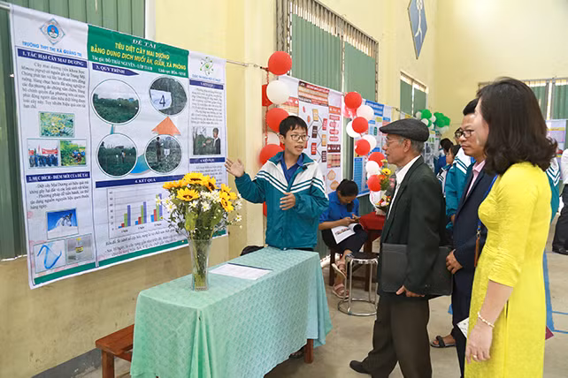 Đề tài xử lý triệt để cây Mai Dương bằng các hóa chất hữu cơ thân thiện với môi trường.