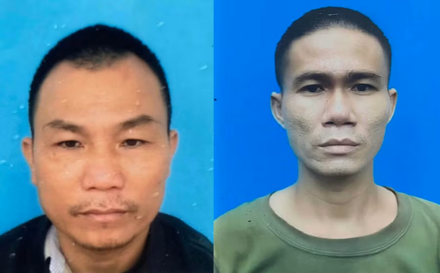 Đối tượng Trân và Tiềm (ảnh: Công an huyện Cam Lộ)