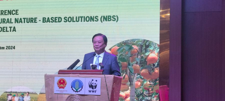 Ông Lê Minh Hoan, Bộ trưởng Bộ NN&PTNT phát biểu tại hội nghị. Ông Lê Minh Hoan, Bộ trưởng Bộ NN&PTNT phát biểu tại hội nghị.