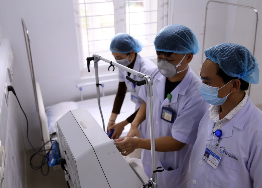 Kiểm tra hoạt động của thiết bị y tế. Kiểm tra hoạt động của thiết bị y tế.