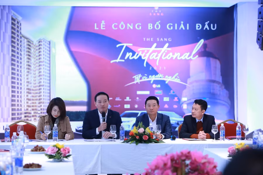 Họp báo giới thiệu giải golf THE SANG INVITATIONAL 2021 – Tết vì người nghèo.