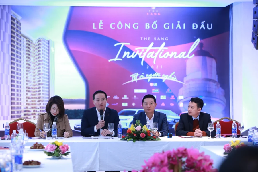 Họp báo giới thiệu giải golf THE SANG INVITATIONAL 2021 – Tết vì người nghèo.