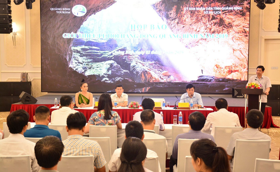 Họp báo công bố chương trình Lễ hội hang động Quảng Bình năm 2019 với chủ đề: Quảng Bình - Bí ẩn bất tận