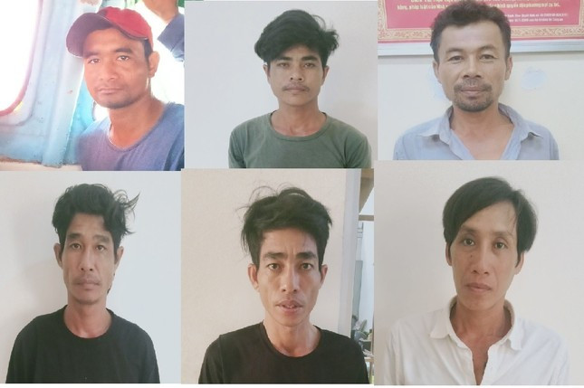 Các đối tượng trộm cắp tài sản tại Nhà máy điện gió 1A, xã Tân Thuận, huyện Đầm Dơi. Các đối tượng trộm cắp tài sản tại Nhà máy điện gió 1A, xã Tân Thuận, huyện Đầm Dơi.