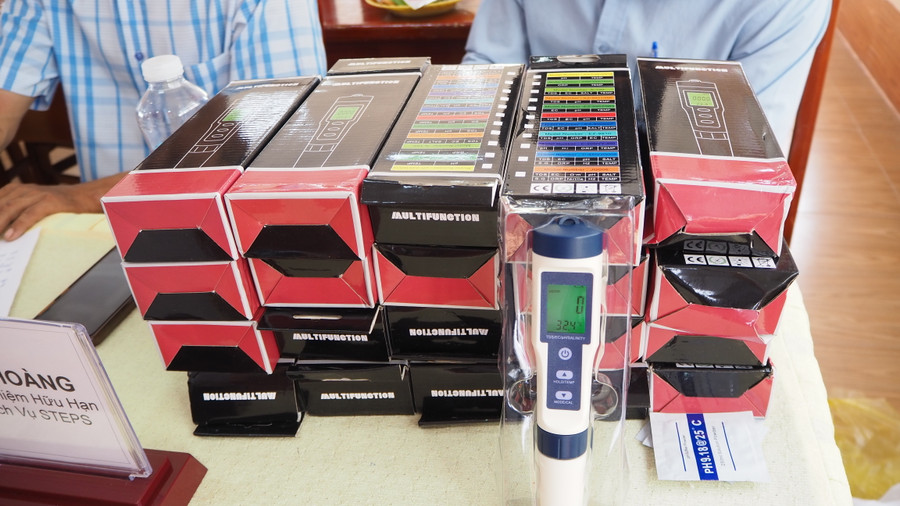 Số thiết bị phân tích chất lượng nước được hỗ trợ. Số thiết bị phân tích chất lượng nước được hỗ trợ.