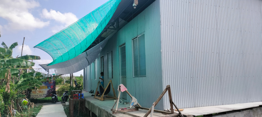 Một dãy phòng công vụ của giáo viên ở xã Tam Giang Đông, huyện Năm Căn Một dãy phòng công vụ của giáo viên ở xã Tam Giang Đông, huyện Năm Căn