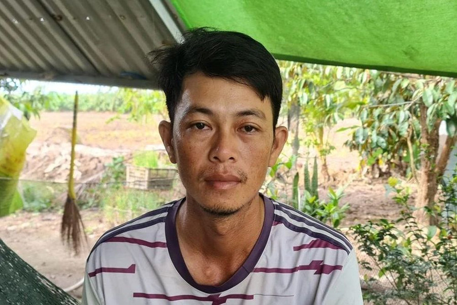 Anh Nguyễn Phương Tính, một trong những nông dân bị nợ tiền lúa (ảnh CTV) Anh Nguyễn Phương Tính, một trong những nông dân bị nợ tiền lúa (ảnh CTV)