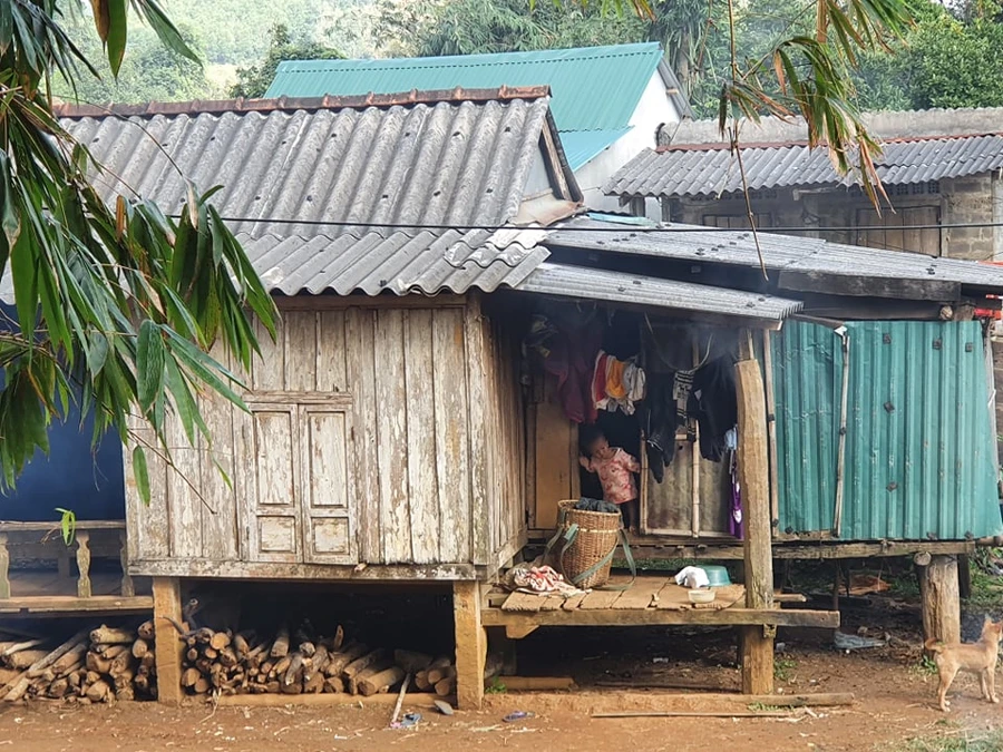 Ngôi nhà của nạn nhân. 