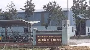 Nhà máy xử lý rác thải TP Cà Mau.