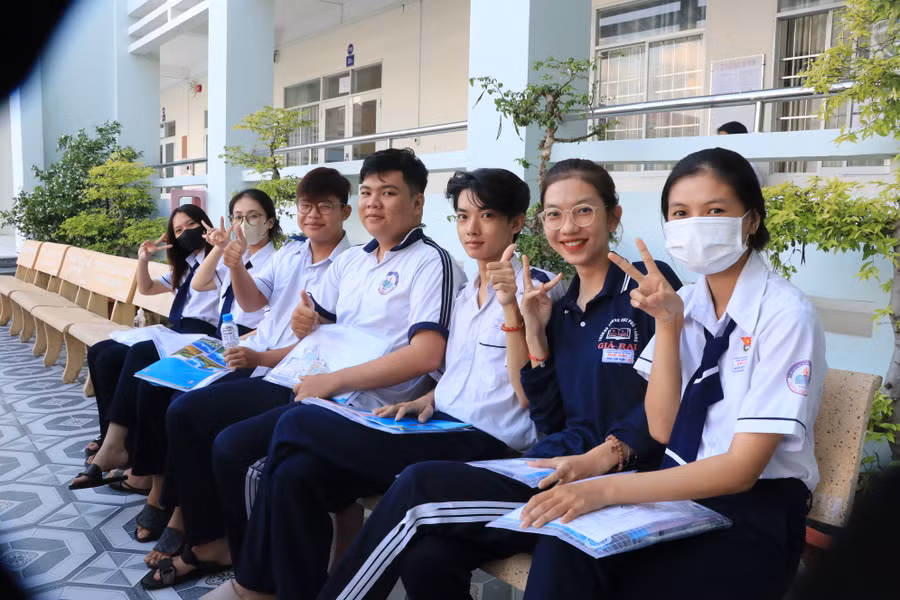 Thí sinh Bạc Liêu lạc quan trước ngày thi cuối cùng.