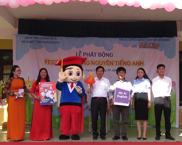 "Festival Trạng nguyên Tiếng Anh" là sân chơi bổ ích cho học sinh bậc Tiểu học.