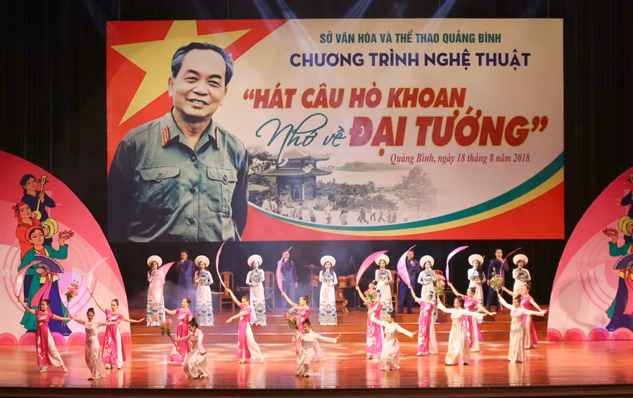 Quảng Bình: Nhớ về Đại tướng Võ Nguyên Giáp qua điệu Hò khoan Lệ Thủy