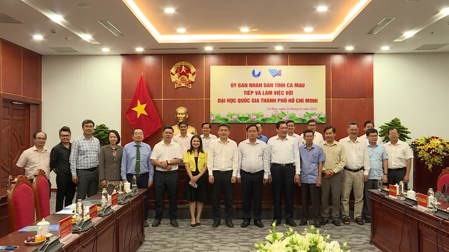 Cà Mau mong sớm thành lập Phân hiệu Đại học Quốc gia TP Hồ Chí Minh