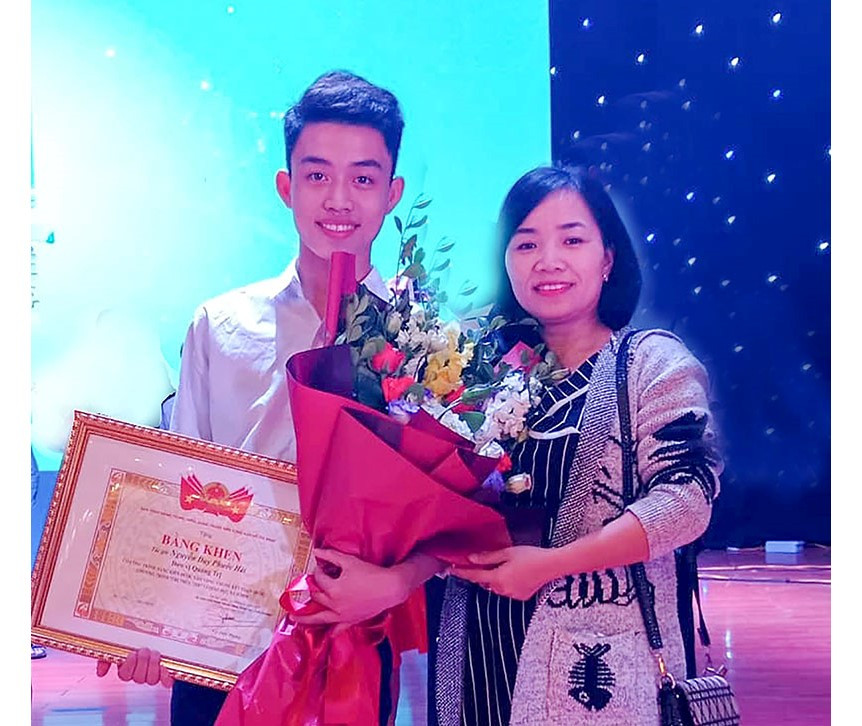 Em Nguyễn Duy Phước Hải tham gia vòng chung khảo cuộc thi “Tri thức trẻ vì giáo dục” năm 2018 Em Nguyễn Duy Phước Hải tham gia vòng chung khảo cuộc thi “Tri thức trẻ vì giáo dục” năm 2018