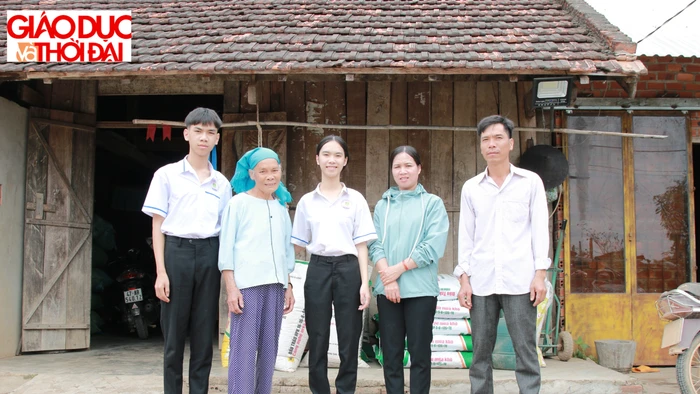 Gia đình là điểm tựa để Bảo Như vượt qua mọi khó khăn trong học tập, rèn luyện. (Ảnh: Thành Tâm)