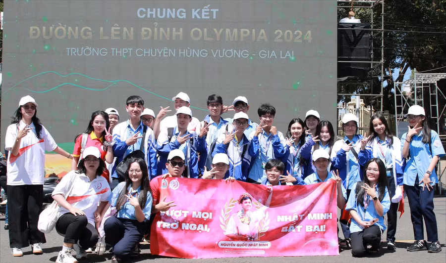 Nguyễn Quốc Nhật Minh niềm tự hào của thầy cô và người dân Gia Lai. (Ảnh: TT)