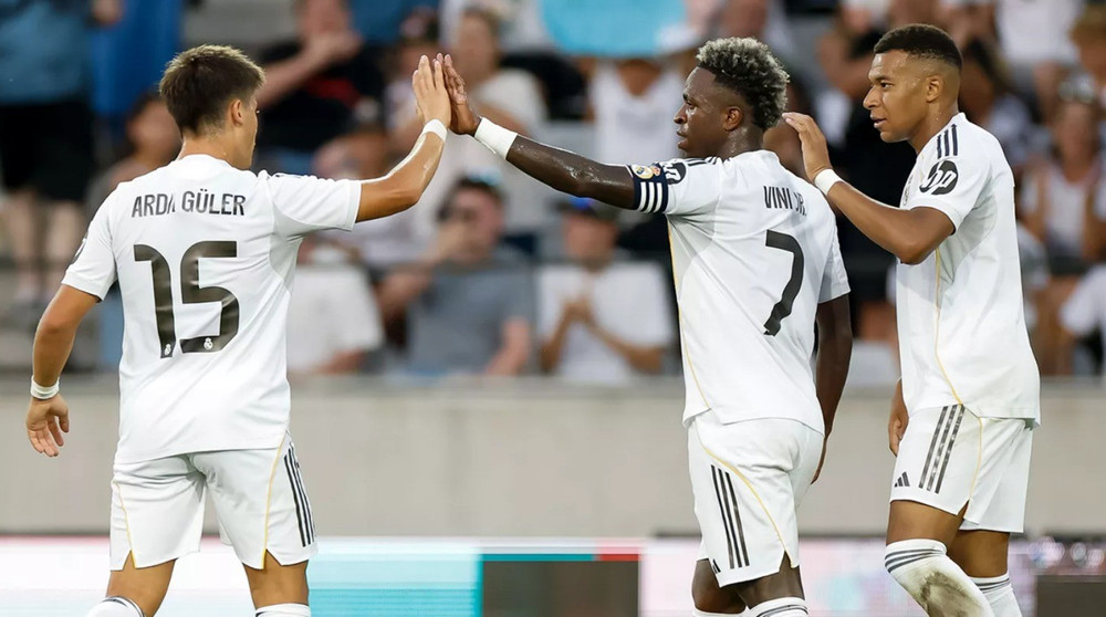 Mbappe ghi cú đúp, Real Madrid thắng lớn trước mùa giải mới | Báo Giáo dục và Thời đại Online