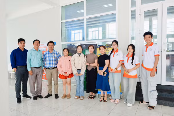 Rộn ràng ngày nhập học tại Trường Đại học Kiên Giang