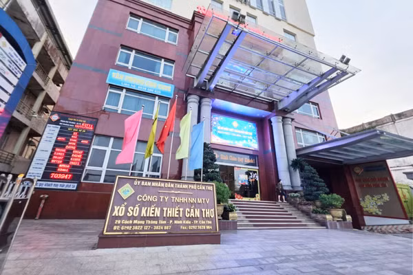 Công ty TNHH NN MTV Xổ số kiến thiết Cần Thơ.