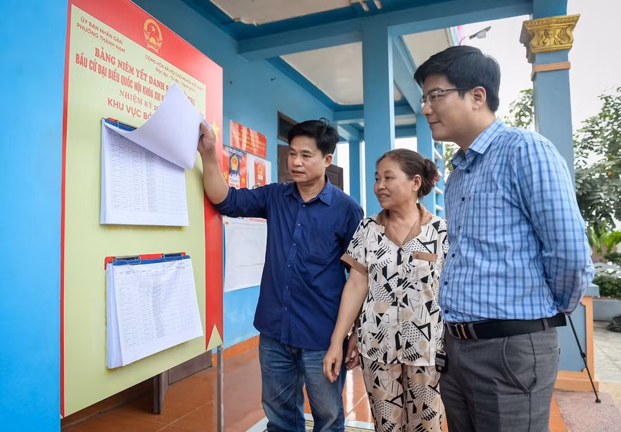 Phường Thành Nam có 7 đơn vị bầu cử với trên 21.900 cử tri.