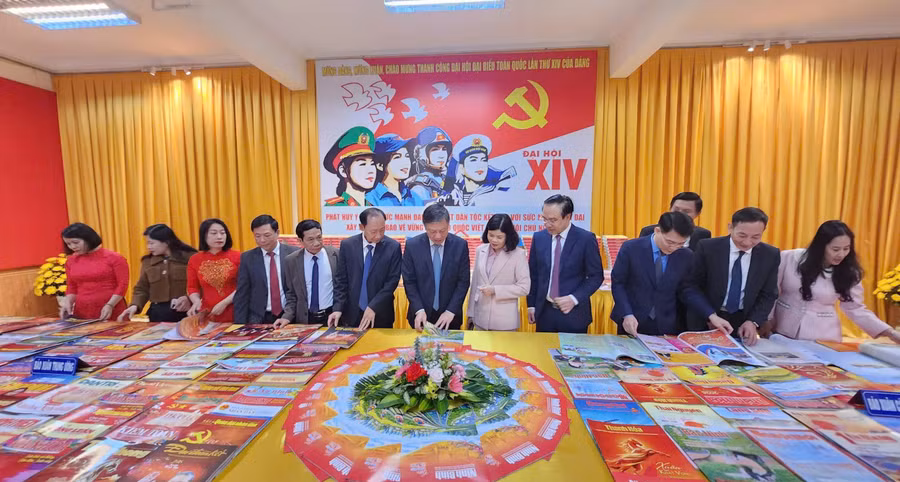 Gần 500 ấn phẩm tham gia Hội Báo Xuân Ninh Bình 2026