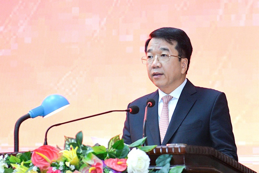 Ông Nguyễn Thanh Bình, Chủ tịch UBND tỉnh Ninh Bình. Ảnh: Trường Giang.