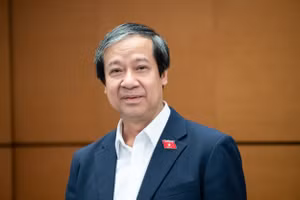 Bộ trưởng Bộ GD&ĐT Nguyễn Kim Sơn. Ảnh: Cổng TTĐT của Quốc hội. 