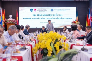 Hội thảo có sự tham gia của nhiều chuyên gia, nhà khoa học đến từ nhiều đơn vị, tổ chức. 