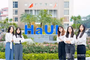 Sinh viên Đại học Công nghiệp Hà Nội. Ảnh: NTCC.